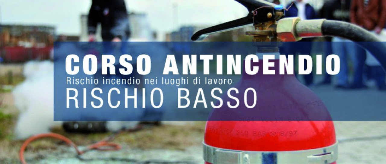 Corso Antincendio Basso Rischio